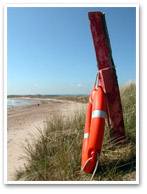 Sandunes and Beadnell Bay